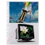 BUSTA A4 PORTA PHOTO CM 21 X 15. FORATURA UNIVERSALE FINITURA A BUCCIA D'ARANCIA. CONF 10 PZ